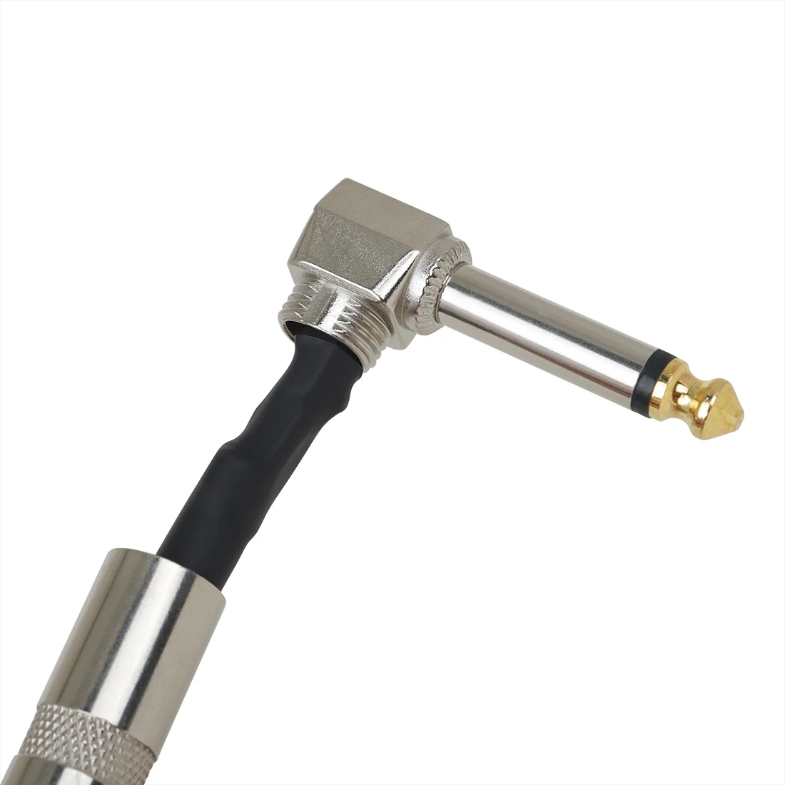 Guitar Effects Cable 15/30/50cm Pedal Cable Instruments Patch Cord 6.35 Electric Guitar Effect Wire Metal Head Guitar Accessory 4