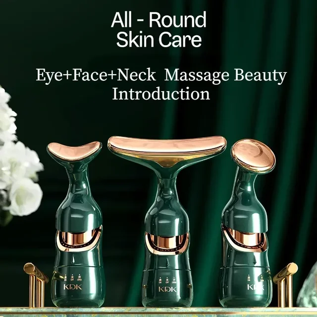 3 In 1 Facial Lifting Device Neck Facial Eye Massage Face Slimmer 4