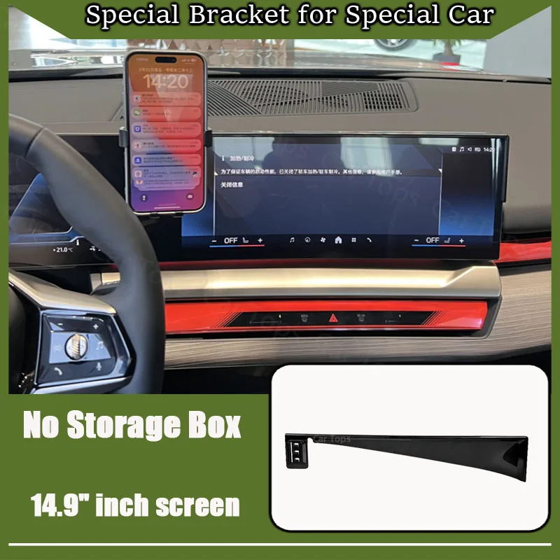 Car Mount for BMW 5 Series G60 G61 2025 BMW I5 MagSafe Magnetic Mobile Phone Holder Bracket Gravity Stand Auto Accessories