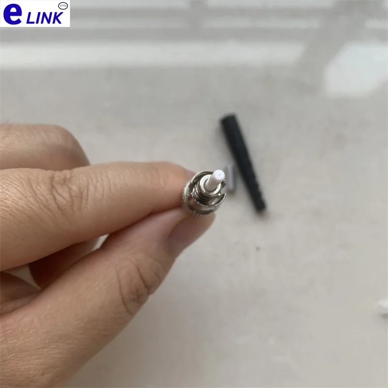 ST UPC Fiber Optic Connector Kits with Non Standard Hole Ceramic ferrule MM 200um 300um 400um ftthelink