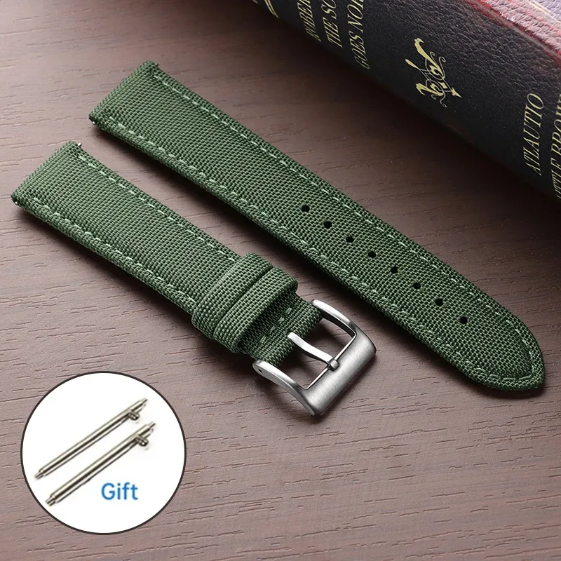 Premium Genuine Sailcloth Waterproof Quick Release Sports Watch Band