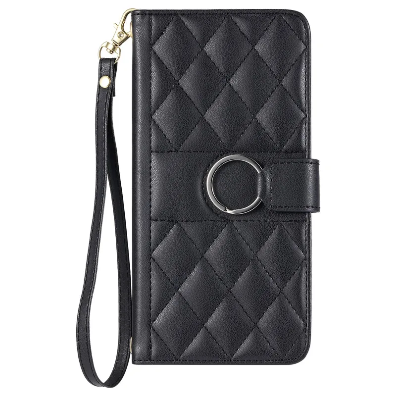 Classic Solid Color Magnetic Flip Cover Case
