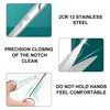 10cm/11.5cm/13cm/14cm/16 cm Animal Veterinary Vet Medical Stainless Steel Surgical Scissors Straight curved Tip Haircut Scissors 3