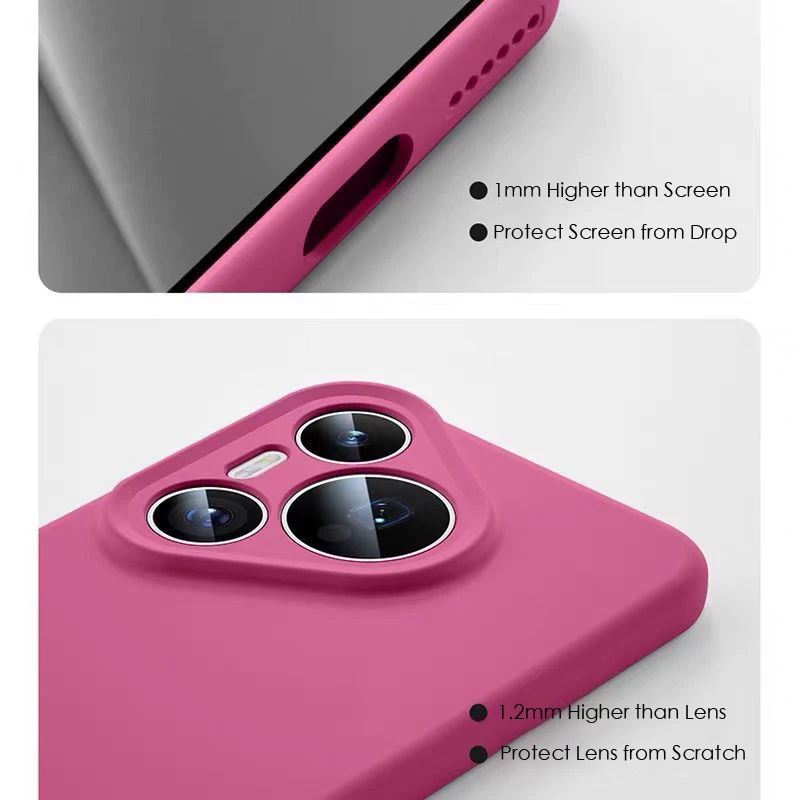 Wireless Charging Magnetic Liquid Silicone Soft Skin Phone Case