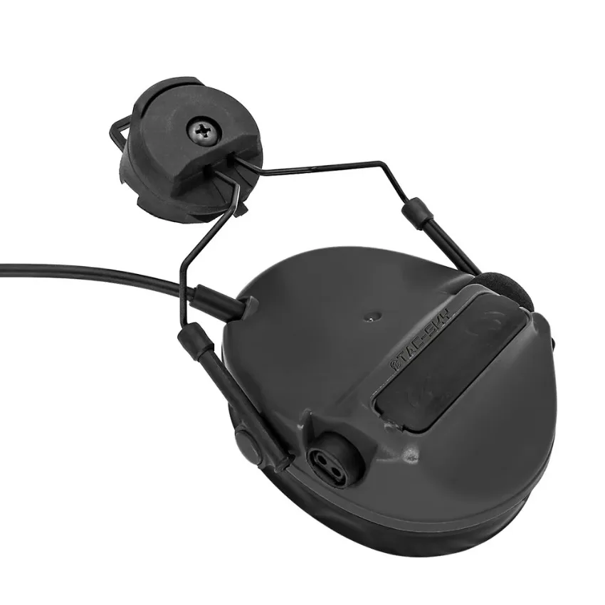 Tactical Headset Helmet ARC Rail Mount Accessory for Peltor COMTAC II III IV Tactical Headphone Rail Adapter