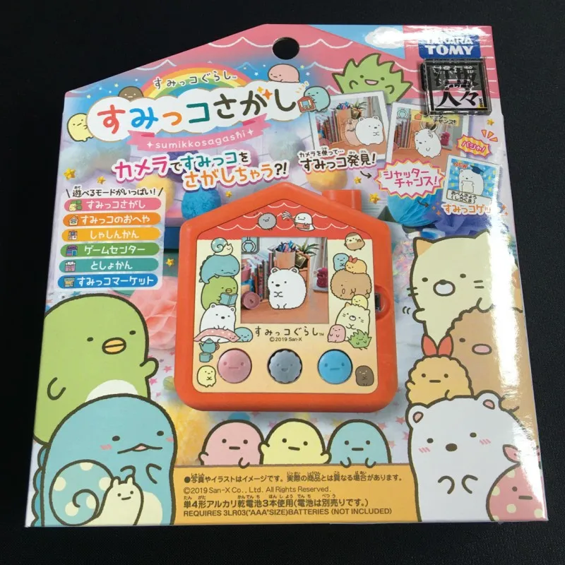 

Takara Tomy Original Tamagotchi Electronic Pet Machine Sumikkogurashi With Photo Function Virtual Game Toys for Gift Festival