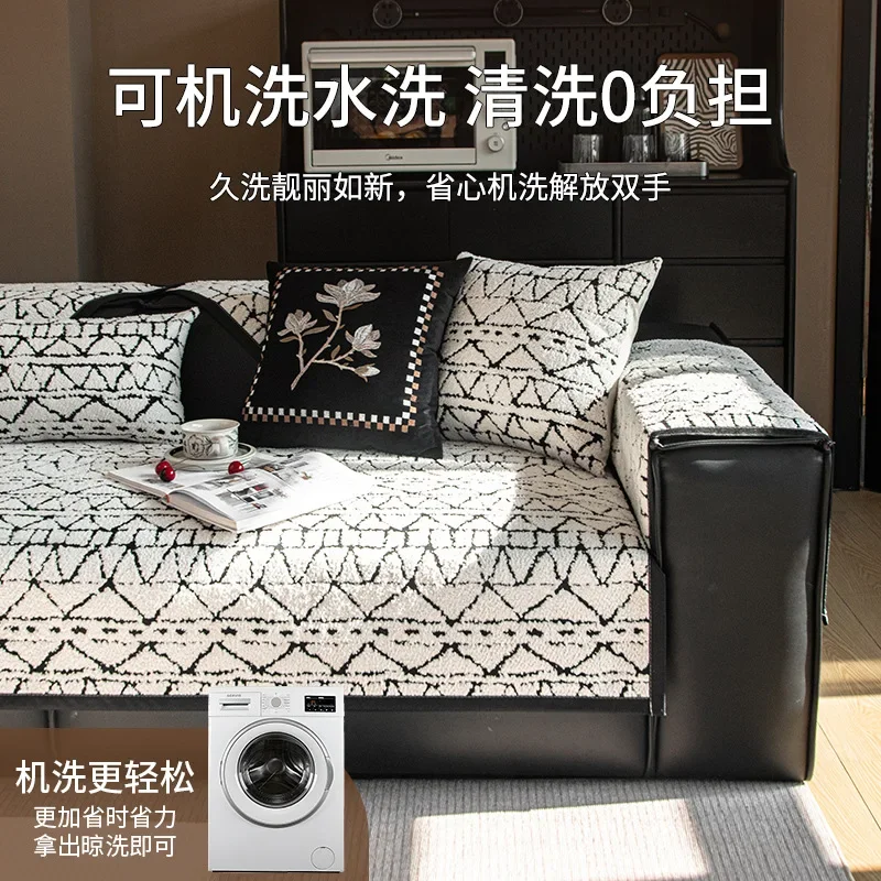 Non-Slip Dirt-Resistant Advanced Sofa Cushion Modern Simple Side Velvet Sofa Cushion Light Luxury Simple Sofa Cushion 4