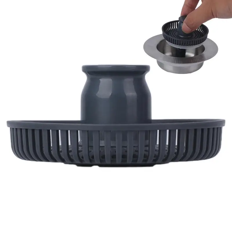 

Sink Filter Stainless Steel Hair Catcher Shower Stopper Kitchen Water Sink Filter Stainless Steel Sink Strainer for Bathtub