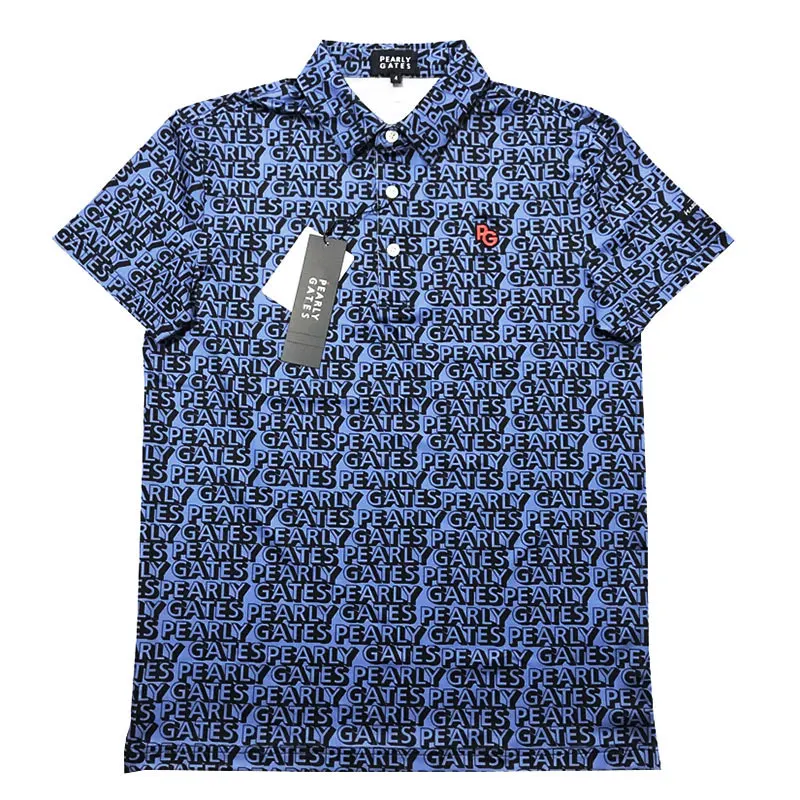 2023 Golf Apparel pg New Summer Men's Golf T shirt Leisure Fashion Comfortable Breathable Quick