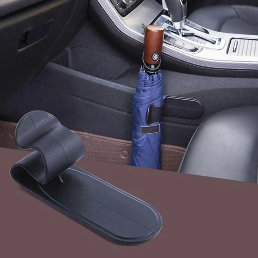 Multifunction Small Hook Hanger Rack In The Car Auto Umbrella Hook Multi Holder Hanger Car Seat Clip Fastener Rack