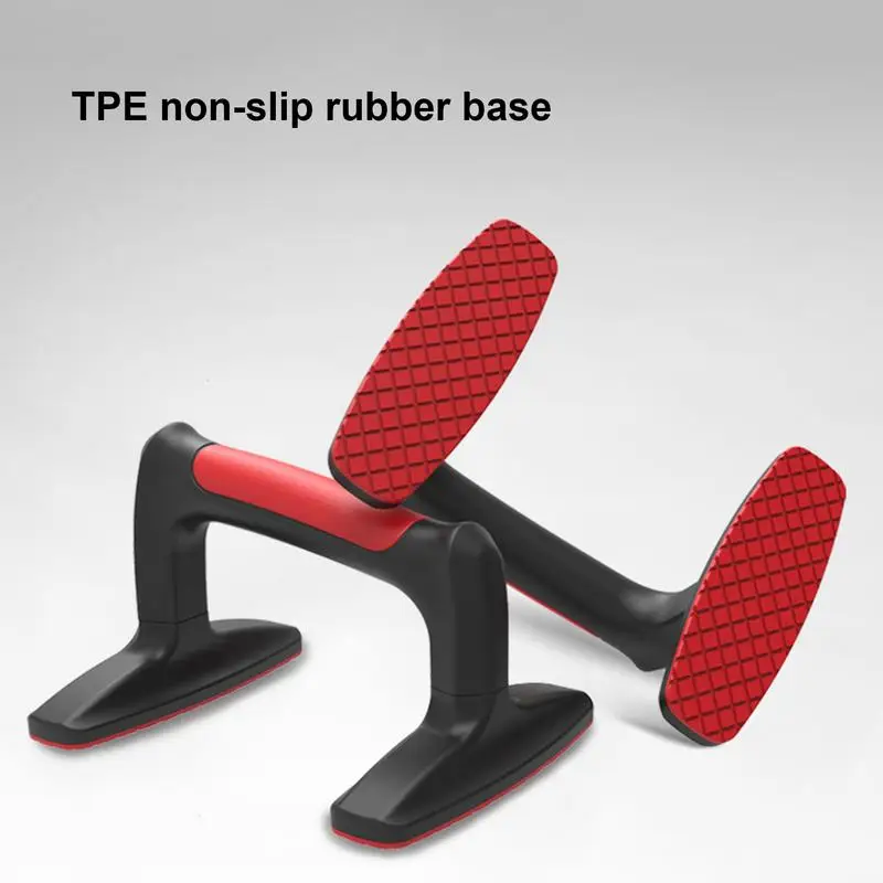 Push Up Stands Handles 1 Pair Gym Exercise Equipment Anti-Slip Portable Ergonomic Exercise Push-up Bracket Prevent Wrist And