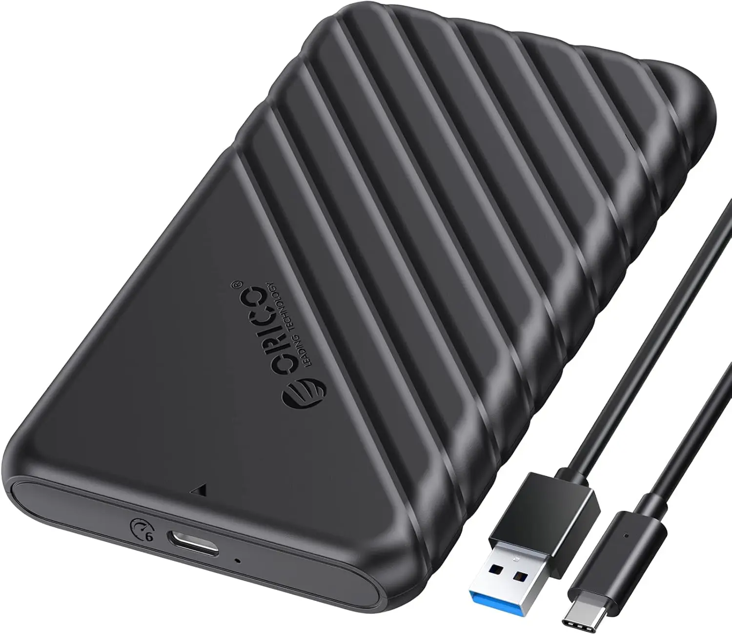 ORICO 2.5인치 외장 하드 드라이브 케이스 USB C to SATA III 7mm 및 9.5mm SATA HDD SSD용 U..