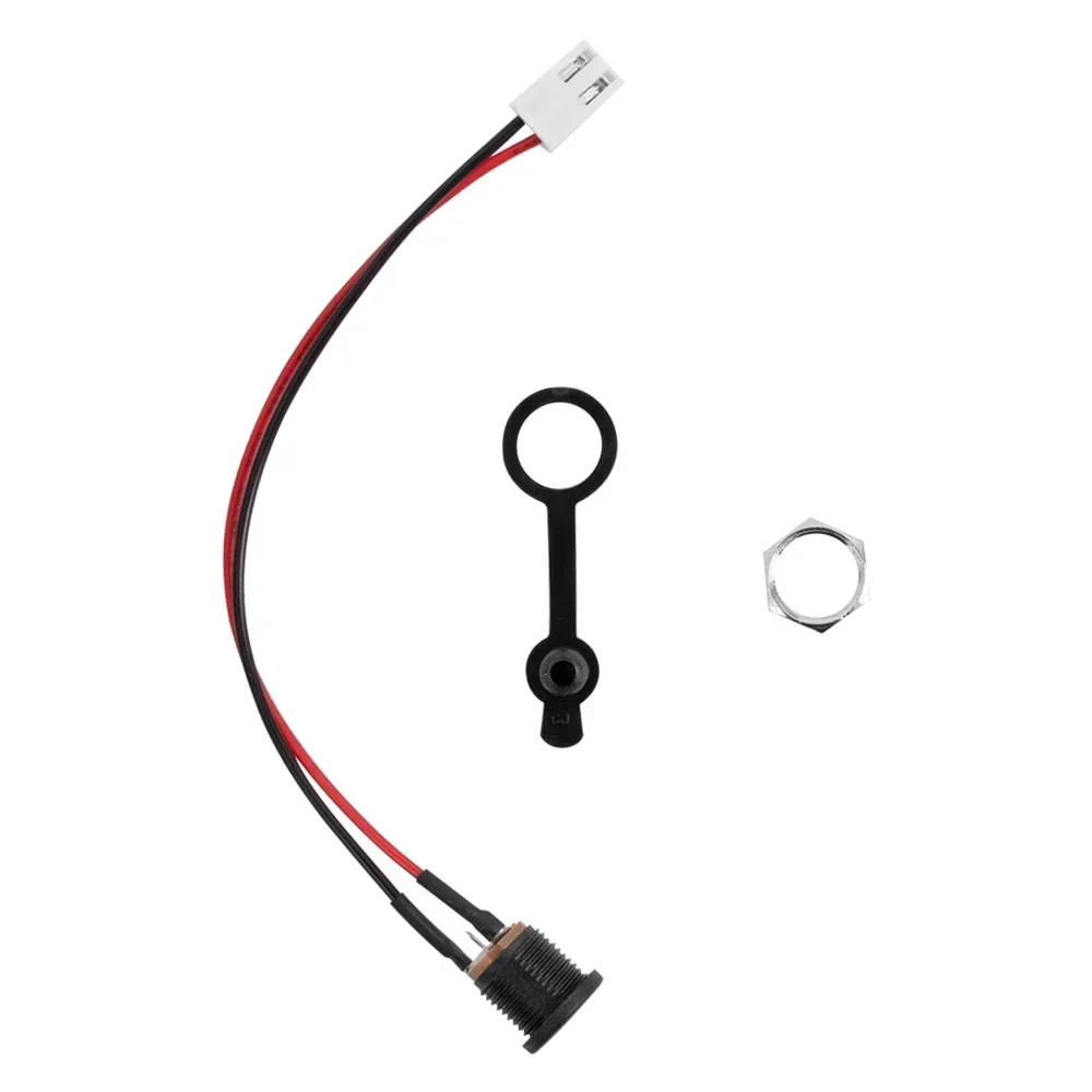 DC 5,5x2,1mm Lade Port Ladegerät Runde Loch Buchse Für vivobike Elektrische Roller Langlebige Ladegerät Runde Loch Buchse EbikeParts – Detail 12