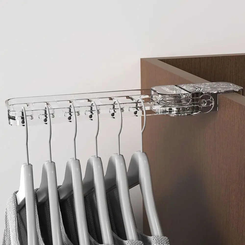 Folding Clothes Rack Hook Portable Travel Drying Rack 6-hole Household Foldable Hangers Angle Adjustable Laundry Rack Hook 4