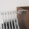 Folding Clothes Rack Hook Portable Travel Drying Rack 6-hole Household Foldable Hangers Angle Adjustable Laundry Rack Hook 4