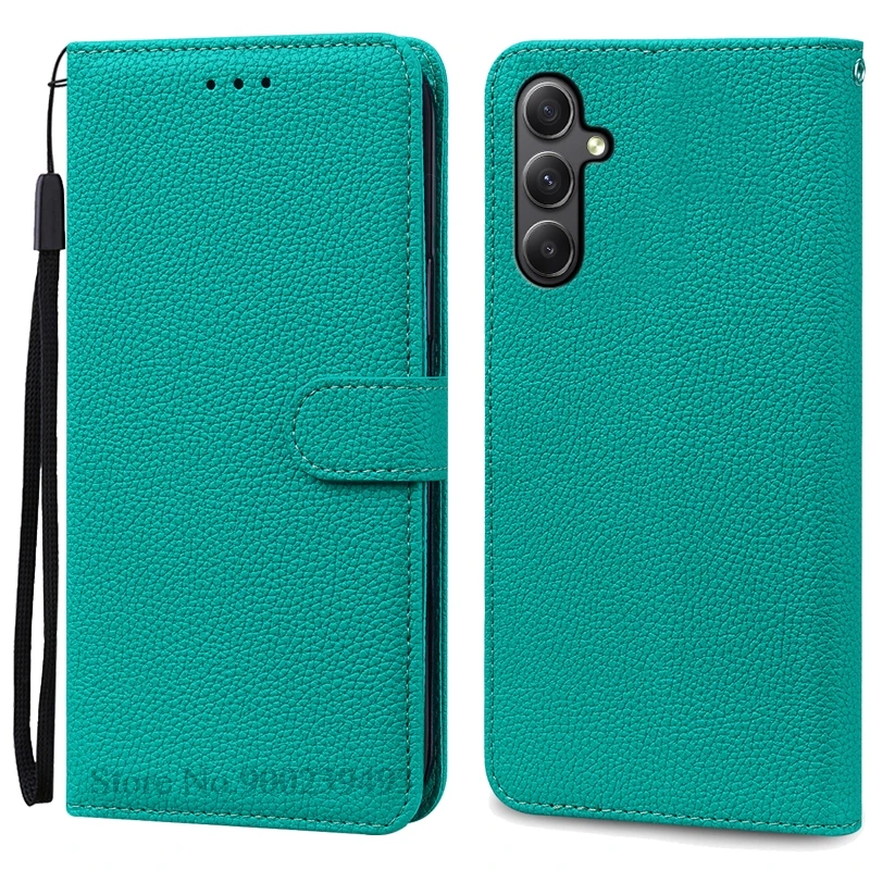 Elegant Leather Wallet Flip Case for Samsung Galaxy M35 5G
