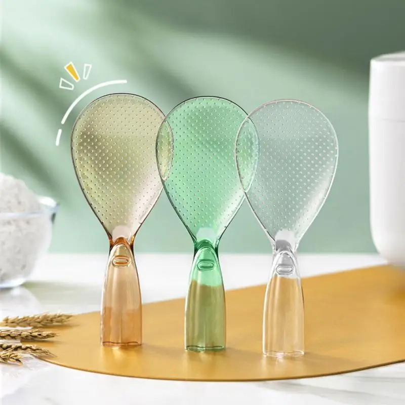 Plastic Rice Spoon Non Stick Material Cooking Scoop Kitchen Dining Tools Accessories plastic rice spoon cooking scoop