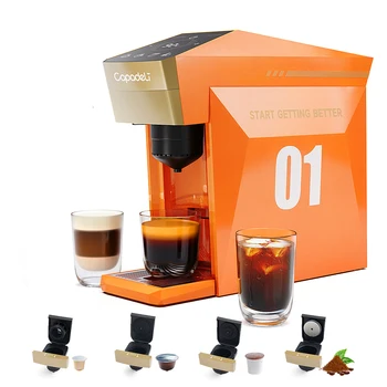 macchina per caffè espresso multi capsule 19Bar Macchina per caffè 4IN1 Macchina per caffè a cialde DG NS k-cup Powder 1