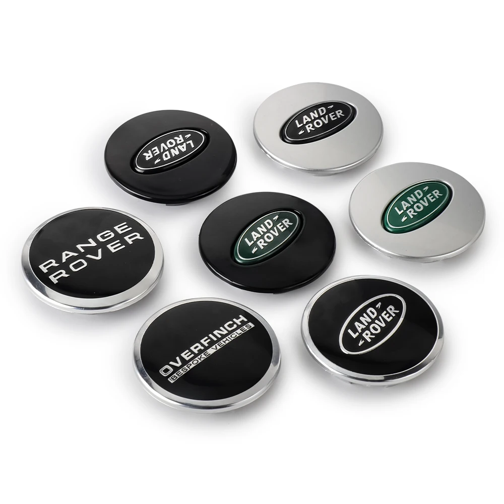 Car Wheel Center Hub Cap Cover Auto Badge Accessories For Land Rover Freelander L462 L319 Range Sport Evoque Discovery 4pcs 62mm wheel center caps