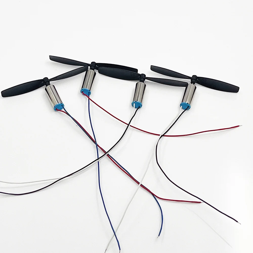 4pcs 716 7mm*16mm 2CW+2CCW Coreless Motor Propeller DC 3V 3.7V 55000RPM Utral-High Speed RC Drone Quadcopter Engine - Image 2