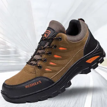 2024 Nuove scarpe da trekking all'aperto per il turismo Scarpe sportive casual calde antiscivolo da uomo Scarpe basse in cotone sneaker per uomo invernale 1