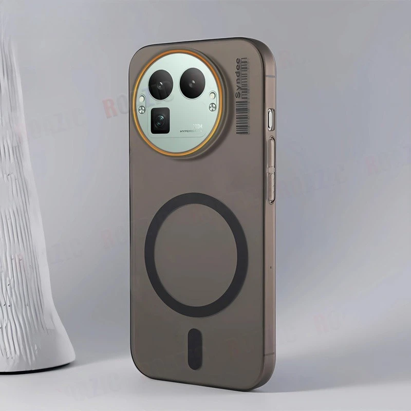Ultra-Thin Matte Anti-Fingerprint Magnetic Case - Shockproof Bumper Cover