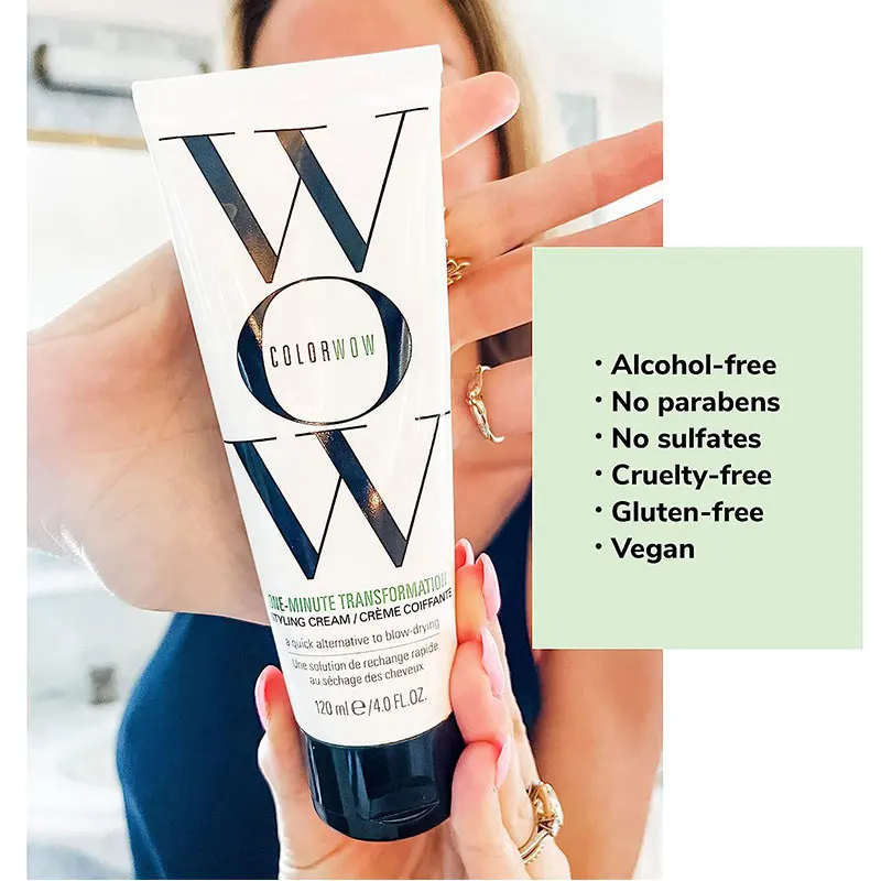 Original 200ml Color Wow Hair Care Essential Oil Pop&lock High Gloss Finish Fini Haute Brillance Frizz Control+ Uv Protectant