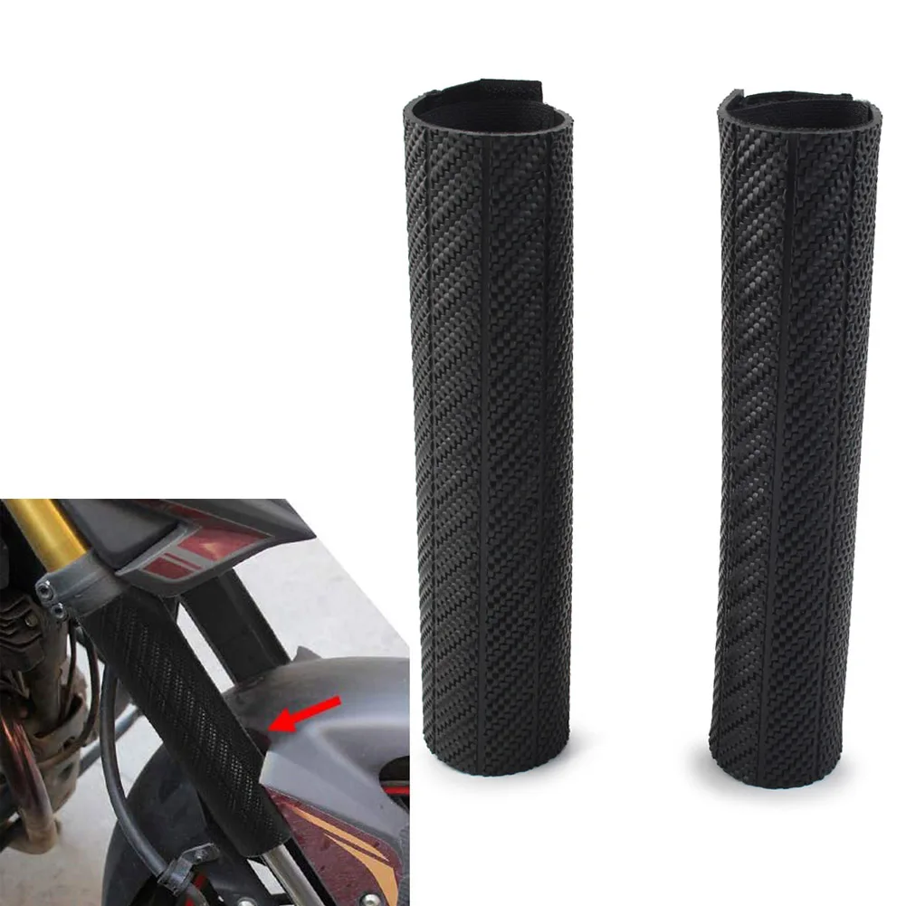 1 Pair Motorcycle Front Forks Protector Shock Absorber Guard Dust Cover