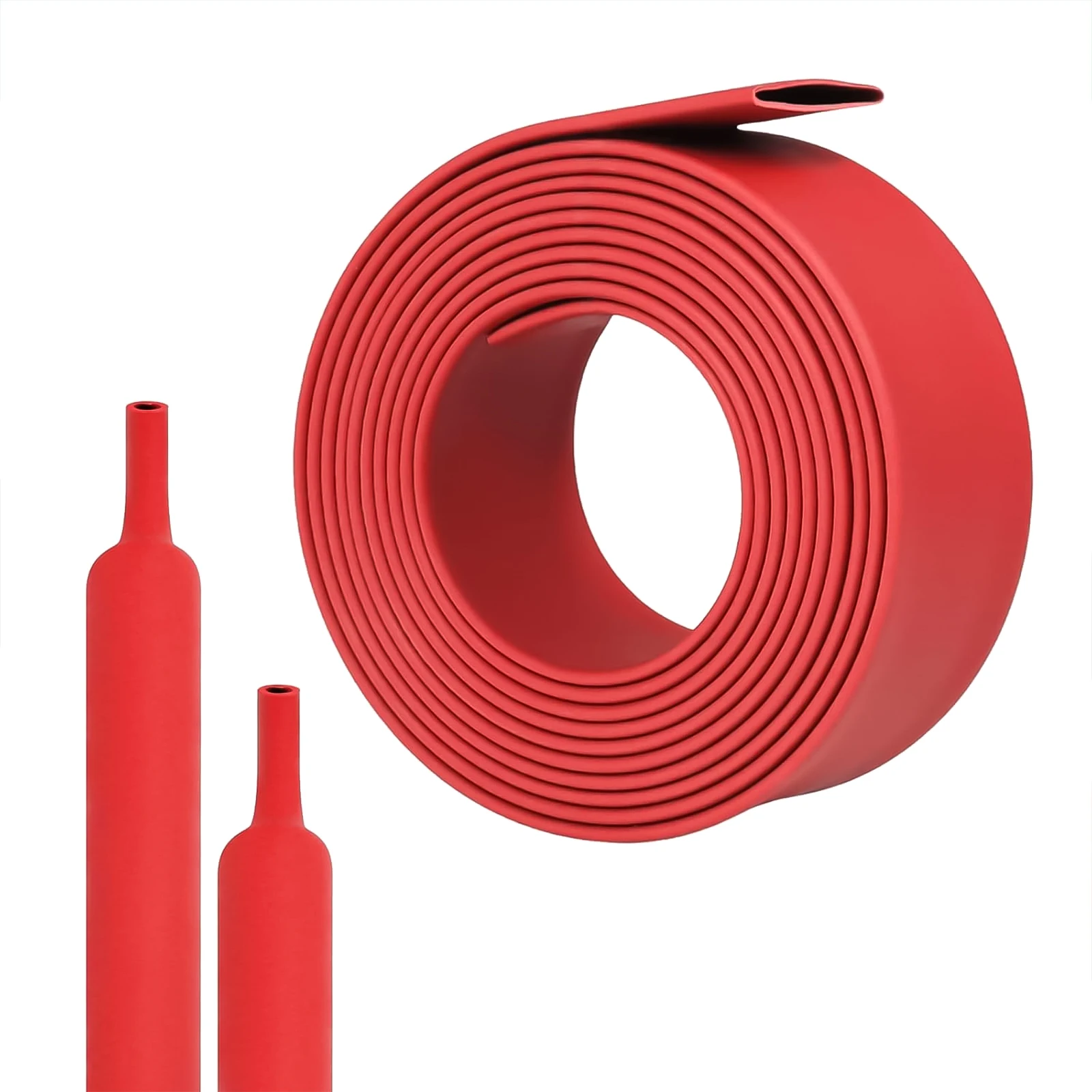 Schwarz Rot Φ1,6 mm bis Φ64 mm Schrumpfschlauch, Verhältnis 3:1, doppelwandiges, mit Kleber ausgekleidetes, schrumpfbares Drahtwickelrohr, wasserdicht, industriell – Detail 8