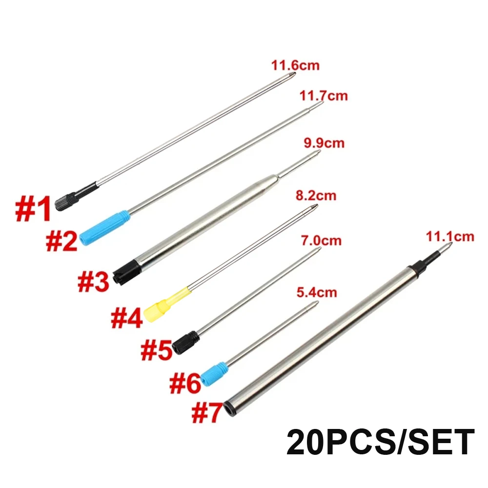 Metal School Stationery Ballpoint Pen Refills Swarovski Pen Refill