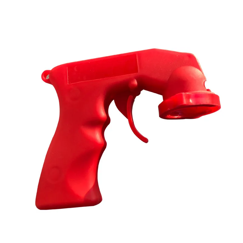 Self-painting power hand spray gun car spray paint tool wheel graffiti handle power gun handle red