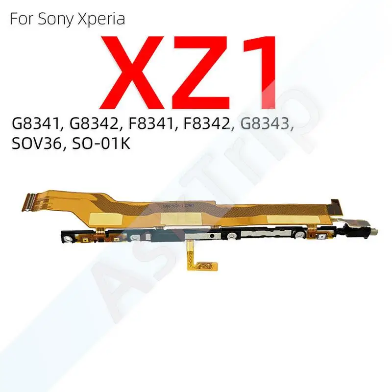 Universal Side Key Button Power Volume Flex Cable Replacement for Sony Xperia Series Smartphones