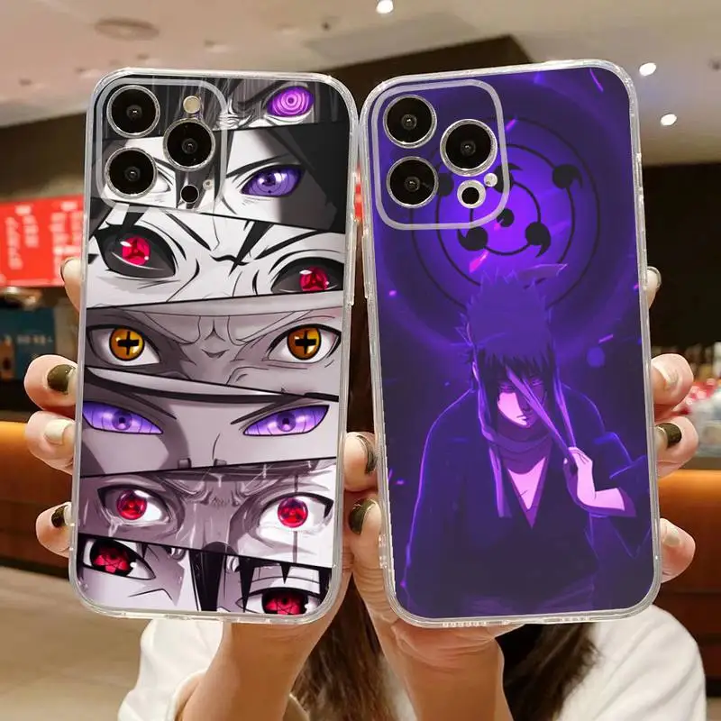 Iphone 14 Pro Max Naruto Transparent Case Iphone 13 Pro Max Sasuke