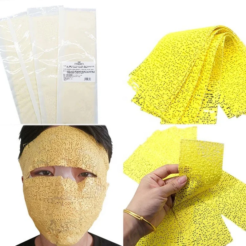 25pcs Mummy Sculpting Mask 5D V Shape SPA Plaster Whitening Lifting Slim Face Brighten Fine Lines Firming Skin Fading Masks