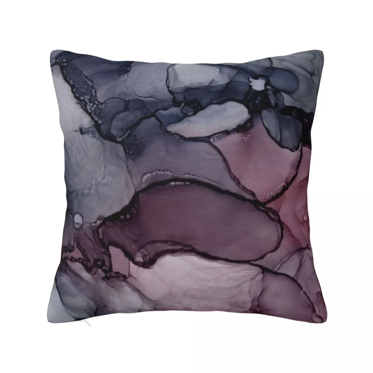 

Payne's Grey Mauve Pink Abstract art Throw Pillow christmas decorations 2024 Sofa Cover Pillow Cover pillow cover luxury