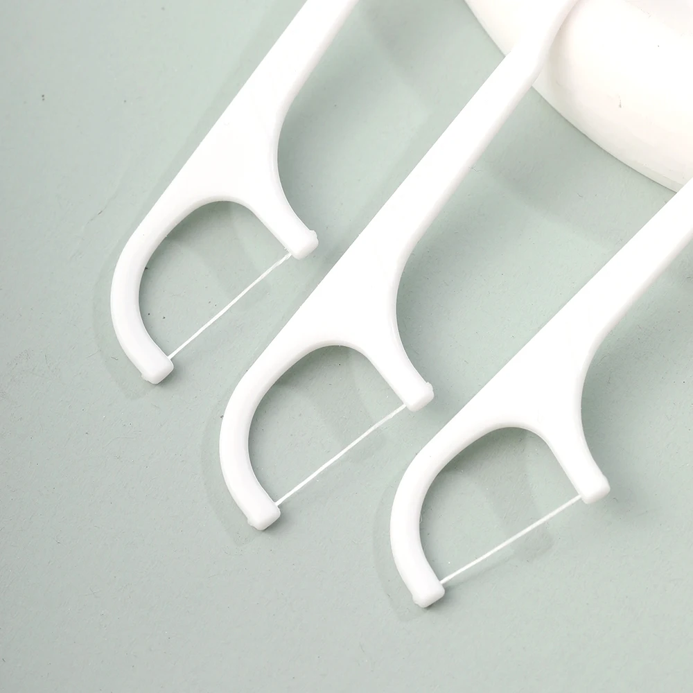 10pcs/box Mini Dental Floss Disposable Cleaning Tools For Teeth Portable Dental Floss Toothpick Oral Hygiene Care Supplies dental floss dental cleaning tools