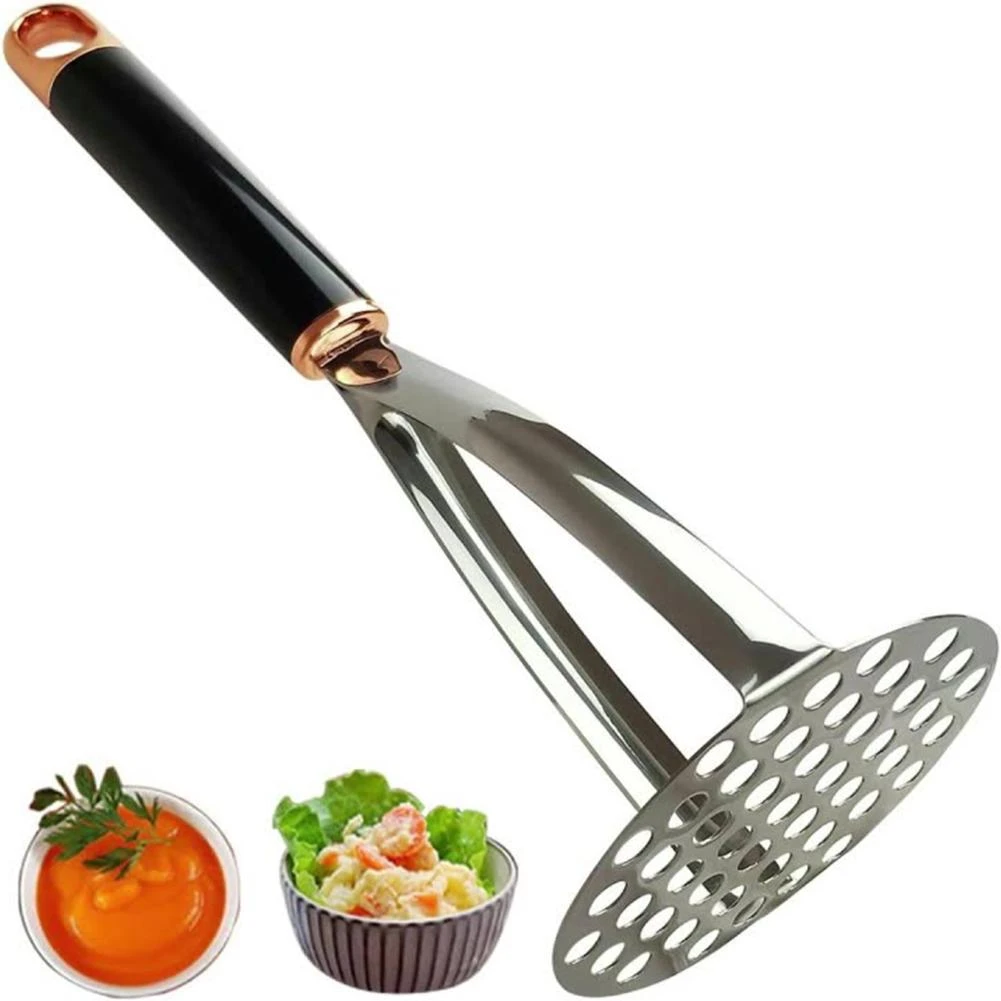 Potato Masher Stainless Steel Potato Press Mud Pusher Household Kitchen