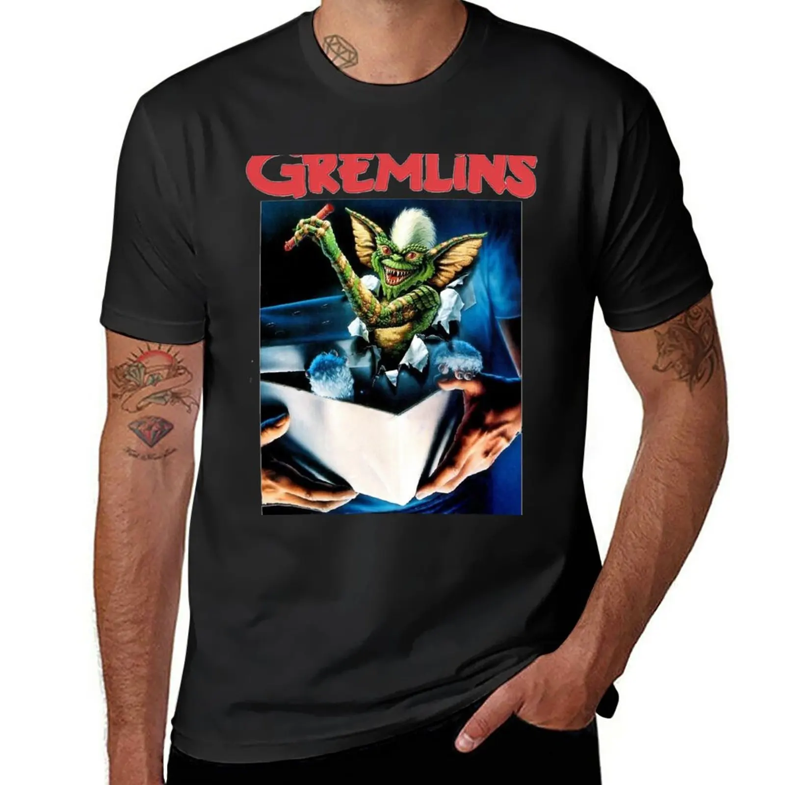 

Gremlins T-Shirt sweat korean fashion cute clothes mens graphic t-shirts hip hop