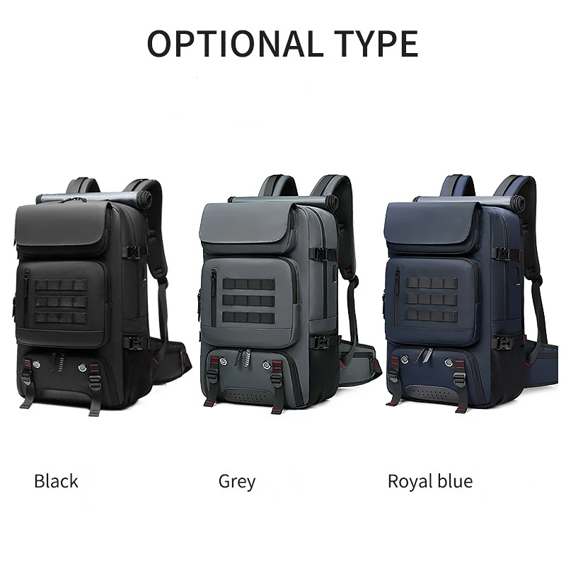 Men Backpack Outdoor Mountaineering Large-capacity Travel Bag Anti-theft Bag Computer Bag Business Travel Backpack Men