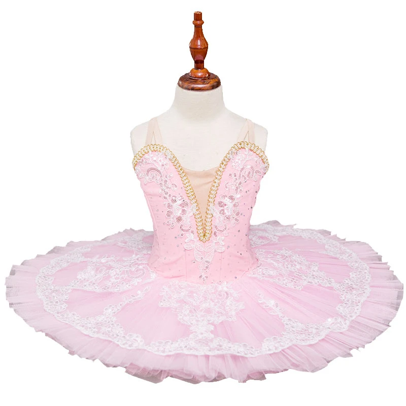 2023NewPinkBalletCostumesforChildrenSmallSwanDanceCostumeA