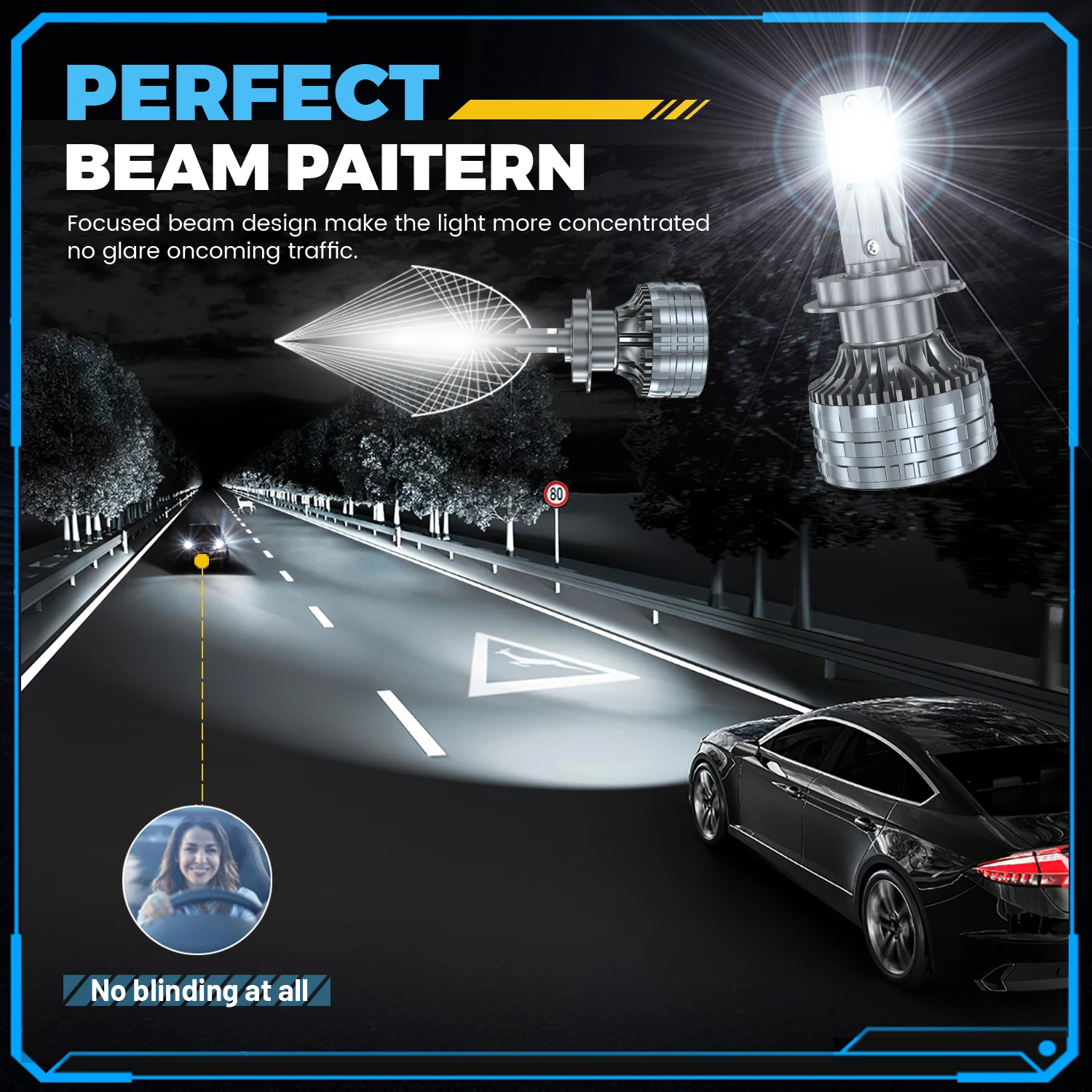 1500W H4 H7 LED Headlight H11 H8 H9 H1 H3 Car Fog Light LED Bulbs 9005 9006 Hb3 Hb4 Auto Driving Running Lamps 2000000LM 12V 24V led car lights led lights led bulbs led headlights led car headlights car headlamps