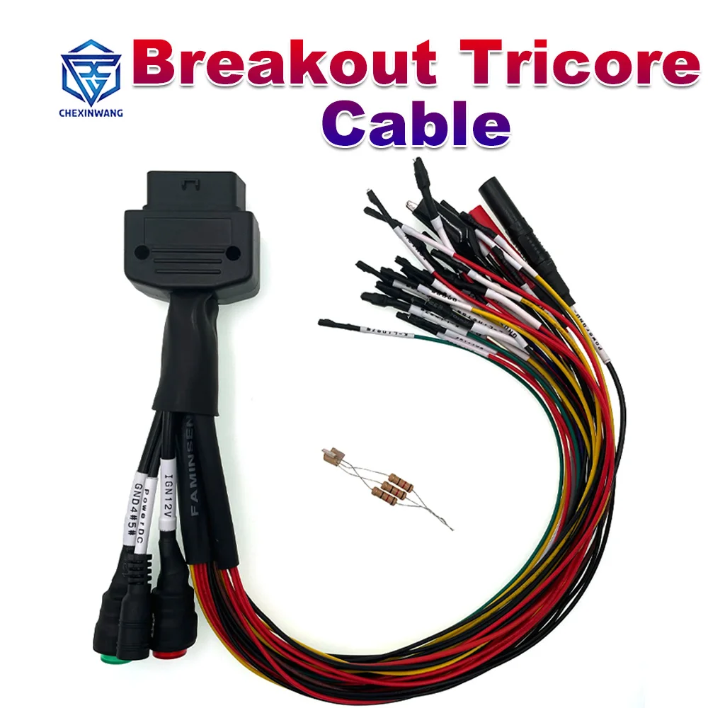 Jumper Breakout Cavo Tricore Protocollo Completo Obd2 Lavoro Da Banco Ecu Chip Tuning Tool Per Mpps Vvdi Mb Openport 2.0 Kess Xhorse Cgdi