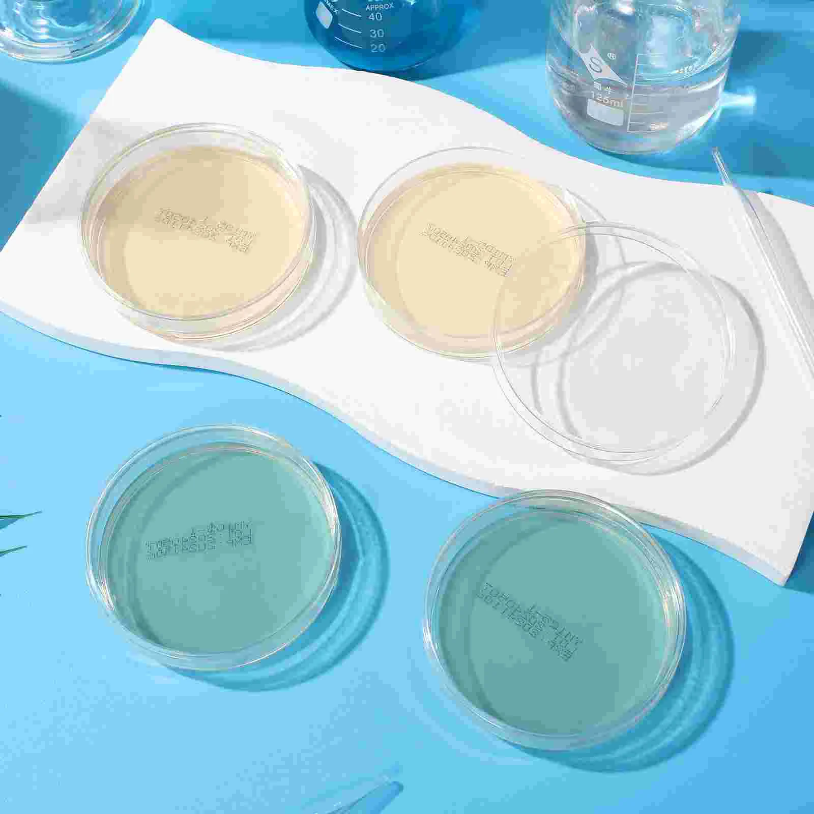 Nutrient Agar Plate Analysis Come Kit 10 Pcs Prepoured Petri Plates Dishes Mushroom Sterile Finished Product Laborator
