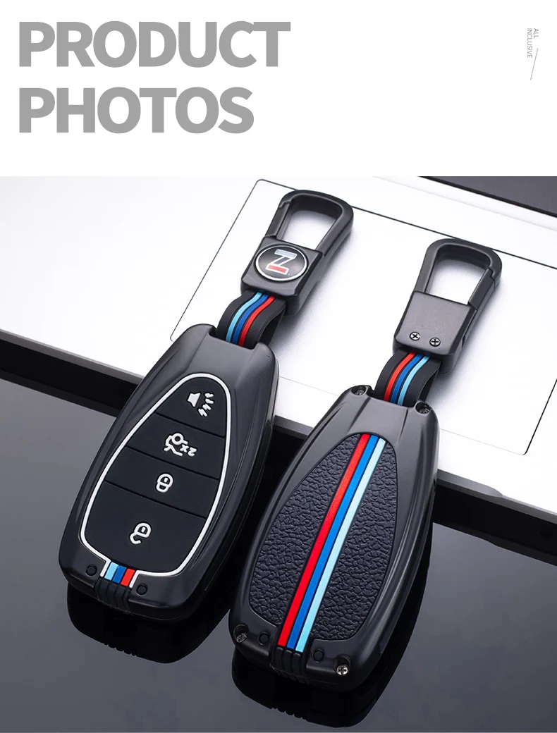 Custodia in lega di zinco custodia protettiva per chiave in Silicone per Chevrolet Malibu Equinox Cruze Camaro 2016 2017 2018 2019 accessori - Sca7793ff2b044ea69e4027fa783aa8fd4