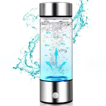 420ml Hydrogen Generator Water Cup Filter Ionizer Maker USB Hydrogen-Rich Water Portable Super Antioxidants ORP Hydrogen Bottle 1