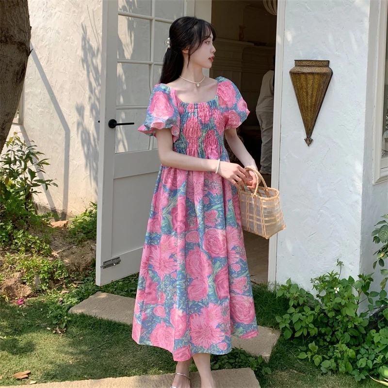 【Puahina(プアヒナ)】パラパライ・ケイキ・ドレス Black（Palapalai Keiki Dress Black）※9月末発送 main image 0