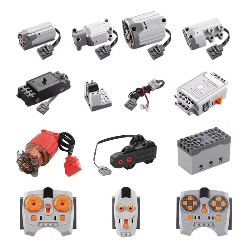 Enhanced Power Group Motor Building Block with Remote Control Feature