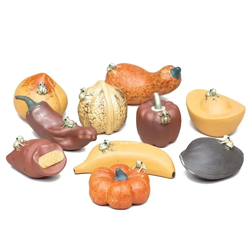 Chinese Yixing Purple Clay Tea Pet Ornaments