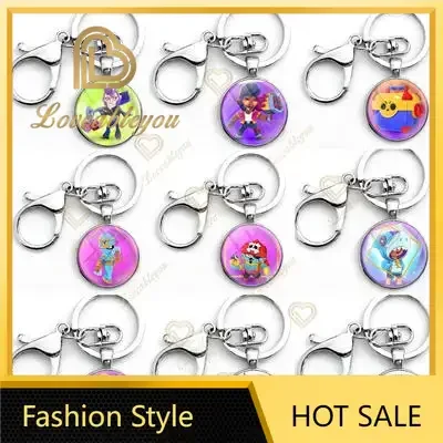 thumbnail image 2 of Figuras de acción de dibujos animados de Shelly Clot E Primo Poco Spike Leon, llavero con colgante, modelo de garaje, juguetes para niños, regalo, 2 of 5