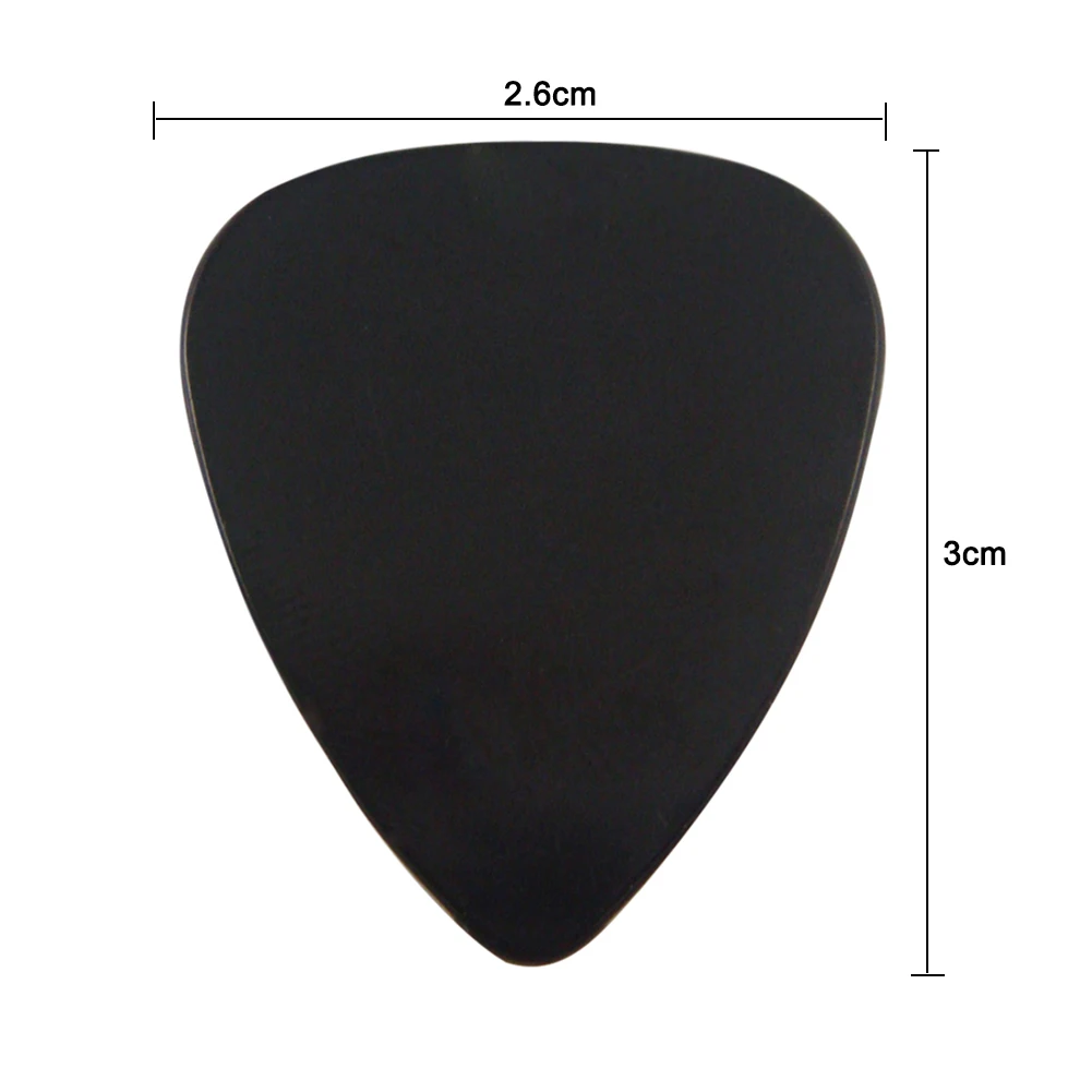 Lightweight ABS Guitar Picks Plectrums for Folk Electric Ukulele Bass